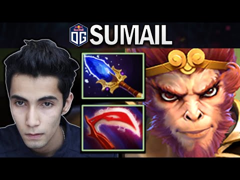 OG.SUMAIL TRIES AGHANIMS ON MONKEY KING - DOTA 2 7.25 GAMEPLAY