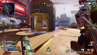 野良APEXランク　プラ4スタート