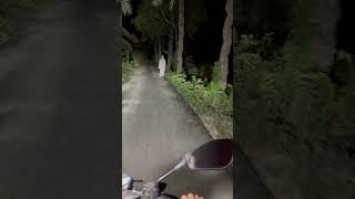 Scary Ghost On Haunted Road #ghost  #bhoot #scary #haunted