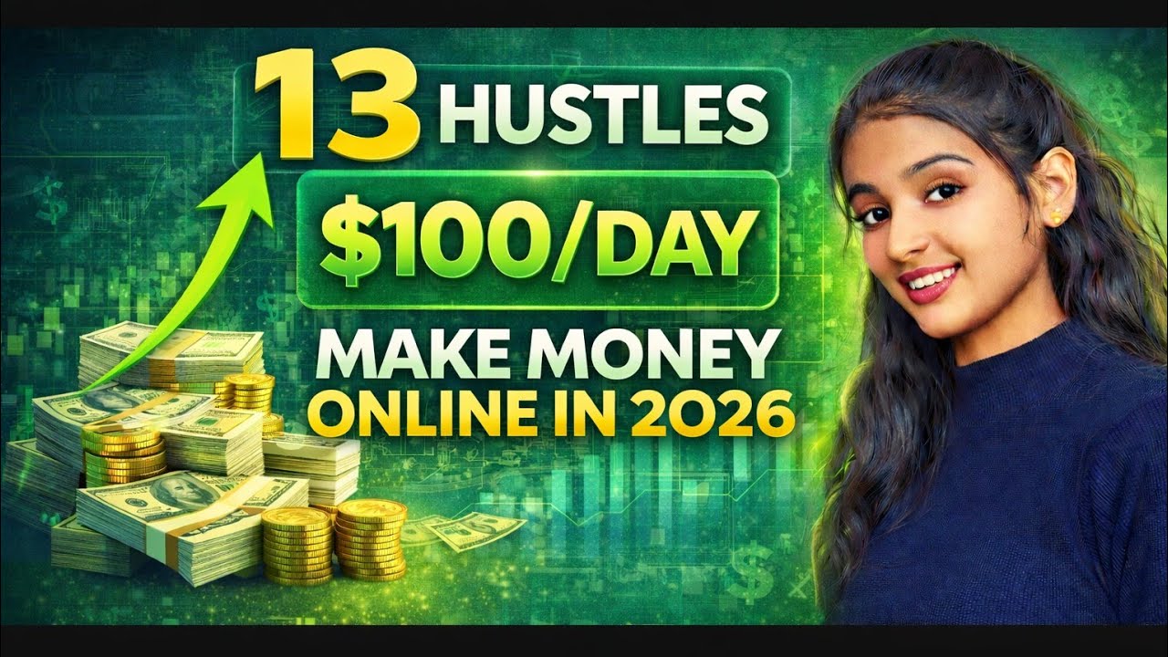 13 Side Hustles to Make Money Online in 2026 ($100/Day)