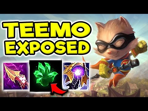 EXPOSING THE MOST BROKEN TEEMO TOP BUILD (TRY THIS) - S11 TEEMO TOP GAMEPLAY (Season 11 Teemo Guide)