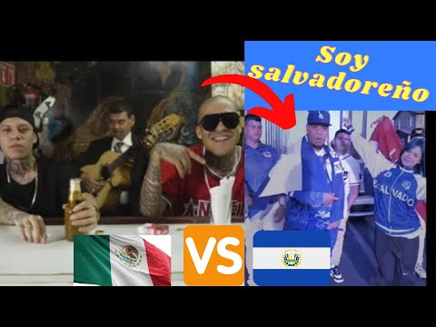 Copian canción a Santa Fe Klan (Soy Méxicano)🇲🇽 y a Lefty Lefty salvadoreños 🇸🇻@mixmasraptv5399