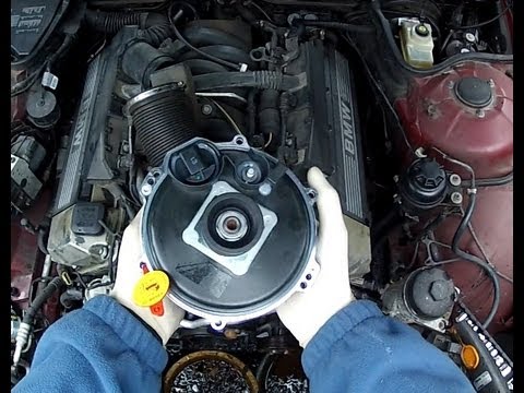 BMW M62-TU E38 and E39 Alternator change PART II