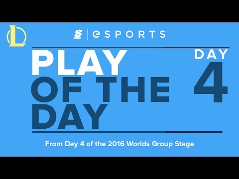 Play of the Day: 2016 Worlds Group Stage Day 4