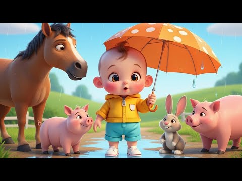 Rain Rain Go Away Cartoons + More Nursery Rhymes & Kids Songs -  Cartoon Nick