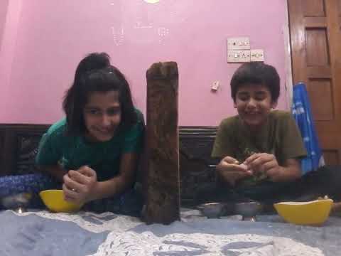 ice cream sundae challenge / vedanshi and vedansh