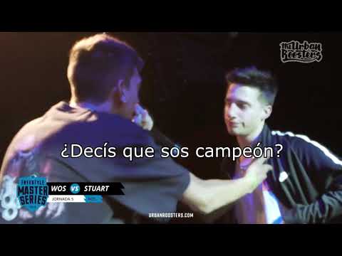 Minutazo Libre de STUART vs WOS : (+ LETRA) | FMS Argentina Jornada 5