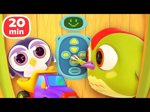 Eğitici çizgi film - Türkçe izle! Hop Hop Baykuş ve Tık Tık asansörü kullanmayı öğreniyorlar