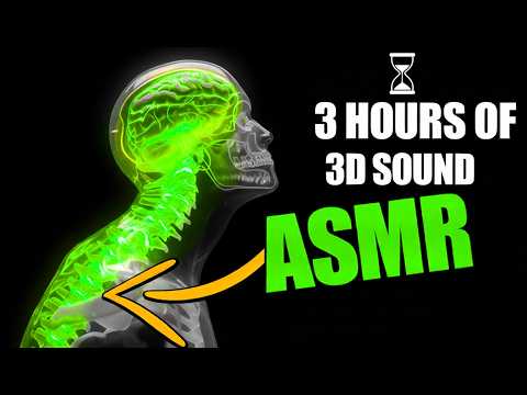 3 HOURS of 3D sounds for sleep (wear headphones)