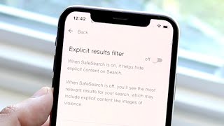 How To Turn Off Safe Search On iPhone!