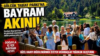 Tatilciler Bayramda Gölcük’e Akın Etti