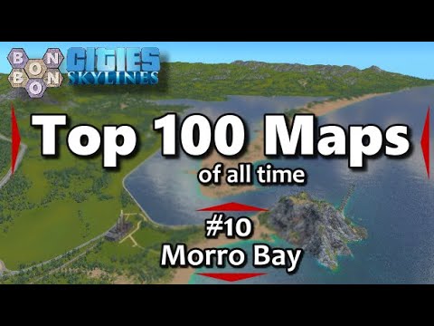 #CitiesSkylines - Top 100 Maps of All Time - #10 - Morro Bay