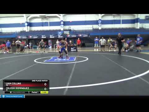 38 Lbs 2nd Place Match - Liam Collins, MN Vs Cruzer Dominguez, NE 9bcf