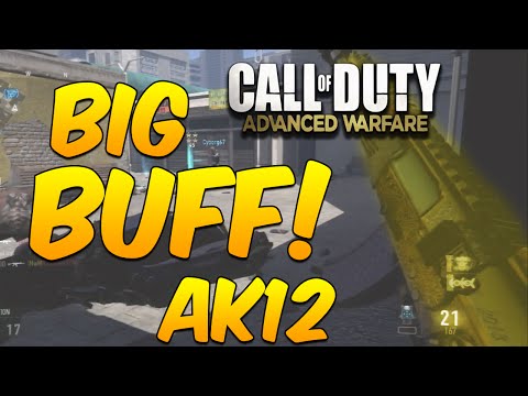 Advanced Warfare - Huge Weapon Buff Coming - Is The AK-12 Still One of The Best? (COD AW)