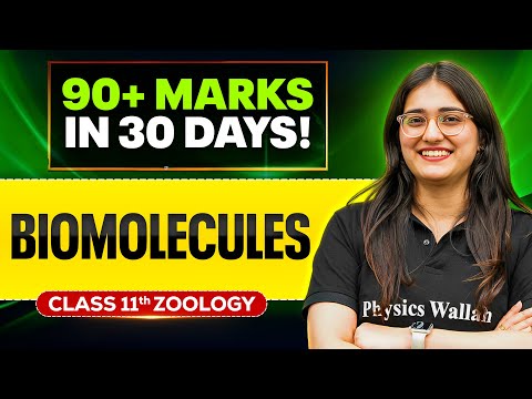 Biomolecules Class 11 Biology One Shot | Complete Revision + MIQ By Aarushi Ma'am | FATEH 2026