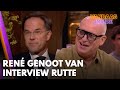René genoot van zeldzaam interview Rutte: 'Waanzinnig' | VANDAAG INSIDE
