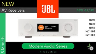 Video thumbnail for JBL MA Series New AV Receivers - MA310, MA510, MA710, MA7100HP, MA9100HP by Ripewave Audio