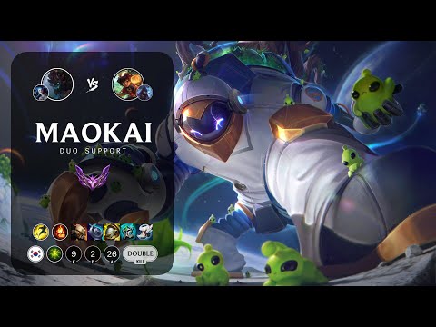 Maokai Support vs Milio - KR Master Patch 13.12