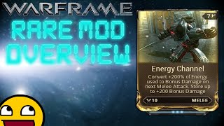 Warframe - Energy Channel (Rare Mod)