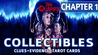 The Quarry - Chapter 1 All Collectible Locations (Clues, Evidence, Tarot Cards)