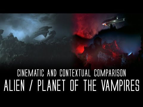 Thumbnail of the video: Alien / Planet of the Vampires - Cinematic and Contextual Comparison