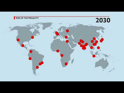 Urbanisation and the rise of the megacity