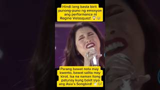 &quot;Grabe si Regine Velasquez! Birit na may puso—ramdam hanggang kaluluwa! 🥹🎤🔥&quot;