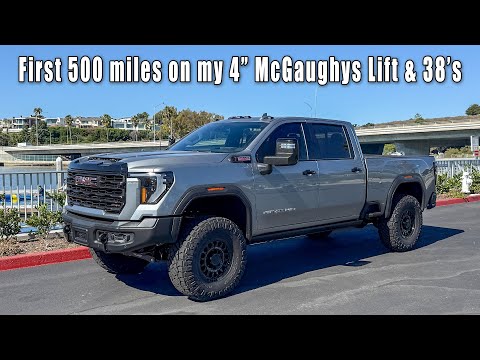 First 500 miles on my 4" McGaughys Lift and 38's