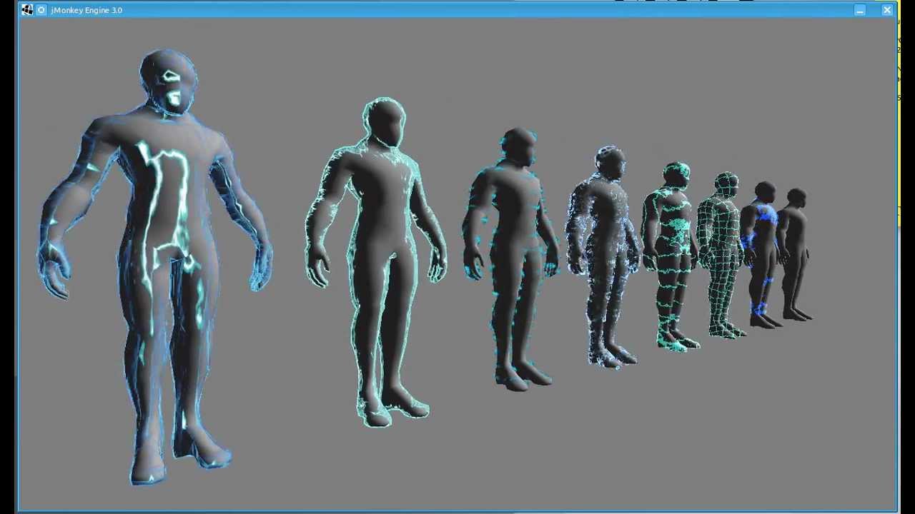Electricity shaders - jMonkey Engine (ShaderBlow)