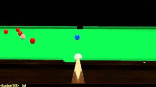 Apo11on making a break of 124 in Virtual Pool 3