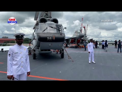 India lancar kapal pengangkut pesawat buatan tempatan pertama, 'INS Vikrant'