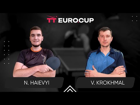 13:40 Nazarii Haievyi  - Vitalii Krokhmal 28.04.2024 TT Euro.Cup Ukraine Master. TABLE 4