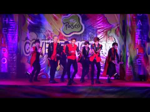 131123 EX-5 cover BTOB - Thriller + WOW @The Idol Battle Cover Dance 2013 (Audition)