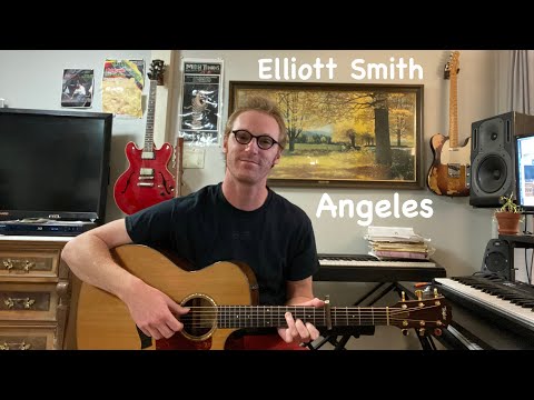 Elliott Smith - Angeles Guitar Fingerstyle Lesson - Intro + Chords