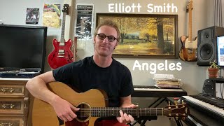 Elliott Smith - Angeles Guitar Fingerstyle Lesson - Intro + Chords