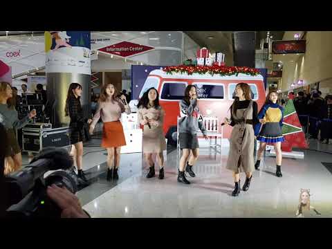 [181228 Fancam] Dreamcatcher (드림캐쳐) @ COEX Winter Festival Busking - Mayday