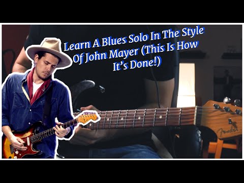 Learn A Blues Solo In The Style Of John Mayer - ,,Gypsy Girl And Me" - Dave Stewart (With Tab)