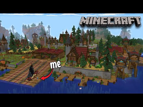 EPIC Minecraft Survival: Building MEGA Village 🌲