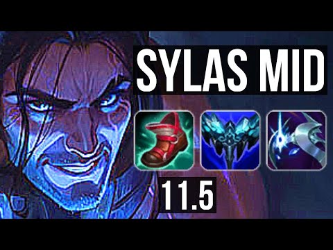 SYLAS vs ZILEAN (MID) | 4/1/11, Rank 10 Sylas | KR Challenger | v11.5