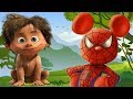 The Good Dinosaur Spiderman Mickey Mouse Finger Family Song Nursery Rhymes