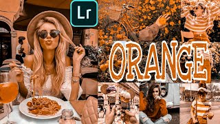 Lightroom Mobile Preset | Orange Preset |Lightroom Tutorial 2020