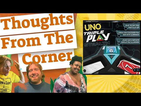 Uno Triple Play Stealth - Thoughts From The Corner Review