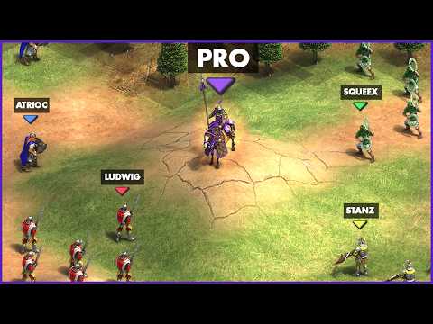 Can 4 Regular Gamers Beat An Age of Empires Pro?