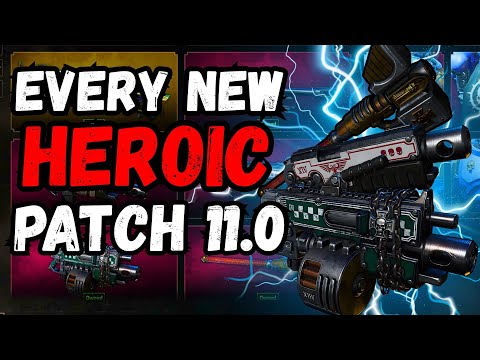 EVERY NEW Heroic Weapon Perk Effect in Patch 11.0 EXPLAINED - Space Marine 2