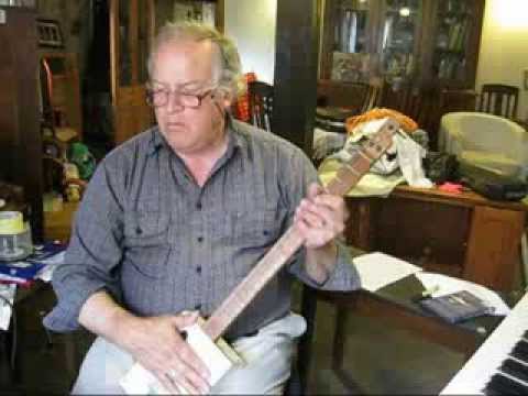 The How-Do-I-Play-This-Thing Shuffle (3-string Cigarbox Guitar G-D-g)