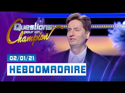 Emission du Samedi 02 Janvier 2021 - Question pour un super champion