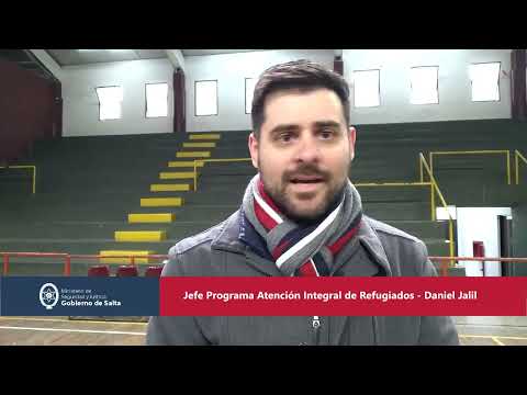 Entregaron kit de abrigo a personas refugiadas que residen en Salta