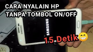 Download lagu Cara Menghidupkan Hp Samsung Tanpa Tombol Power On Off (Solusi Tombol On Off Rusak) mp3