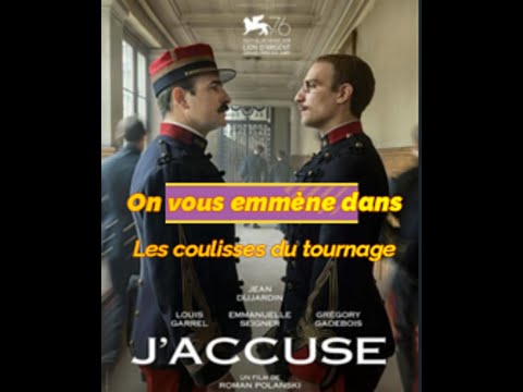 [FOND VERT] Dans les coulisses du tournage du film "J'accuse" de Roman Polanski avec Jean Dujardin