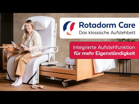 ISKOmed | Rotadorm Care - das Pflegebett mit integrierter Aufstehfunktion